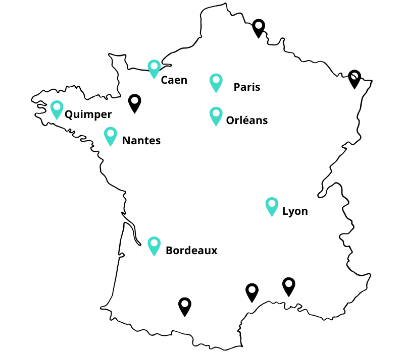 Cabinet 12 présent partout en France